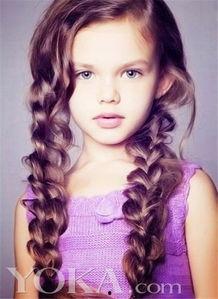 小公主发型图片,百变造型演绎童真魅力